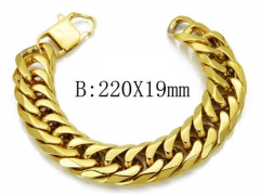 HY Stainless Steel 316L Bracelets-HYC82B0001IPZ