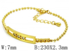 HY Stainless Steel 316L Bracelets-HYC80B0078HLZ