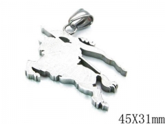 HY Stainless Steel 316L Animal Pendant-HYC27P1356HHZ