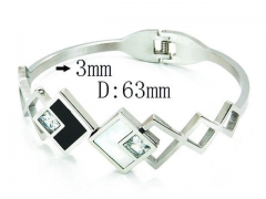 HY Stainless Steel 316L Bangle-HYC59B0720HJQ