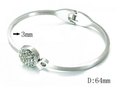 HY Stainless Steel 316L Bangle-HYC59B0415HZL