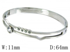 HY Stainless Steel 316L Bangle-HYC80B0125HNZ