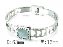 HY Stainless Steel 316L Bangle-HYC80B0434HIA