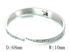 HY Stainless Steel 316L Bangle-HYC80B0439HNB