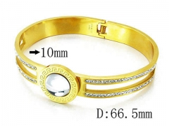 HY Stainless Steel 316L Bangle-HYC80B0422HMB