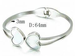 HY Stainless Steel 316L Bangle-HYC59B0685HIL