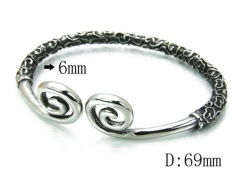 HY Stainless Steel 316L Bangle-HYC27B0143HNQ