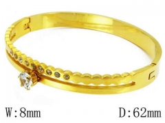 HY Stainless Steel 316L Bangle-HYC80B0119IIZ