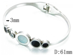 HY Stainless Steel 316L Bangle-HYC80B0226HND