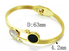 HY Stainless Steel 316L Bangle-HYC80B0362HKZ