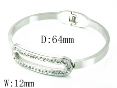 HY Stainless Steel 316L Bangle-HYC59B0406HIA