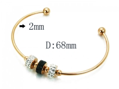 HY Stainless Steel 316L Bangle-HYC80B0546HUU