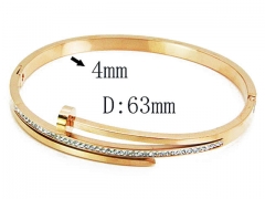 HY Stainless Steel 316L Bangle-HYC80B0746HMD