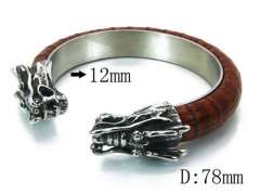 HY Stainless Steel 316L Bangle-HYC27B0155JJZ