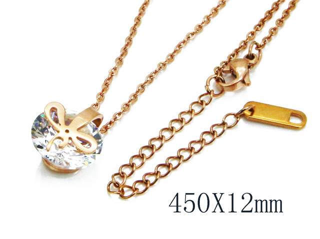 HY Stainless Steel 316L Necklaces-HYC80N0248LZ