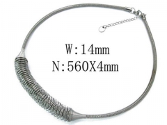 HY Stainless Steel 316L Necklaces-HYC73N0067ML