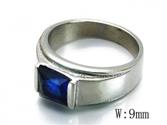 HY Stainless Steel Big-Crystal Rings-HYC46R0916NR