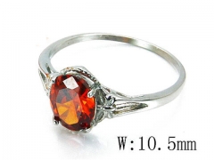 HY Stainless Steel Big-Crystal Rings-HYC45R0244NL