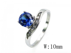 HY Stainless Steel Big-Crystal Rings-HYC45R0279MS