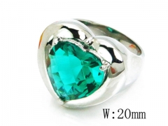 HY Stainless Steel Big-Crystal Rings-HYC30R0579PU