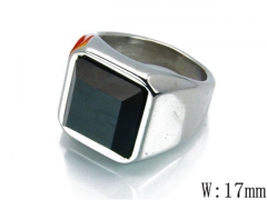 HY Stainless Steel Big-Crystal Rings-HYC46R0809HIZ