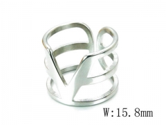 HY 316L Stainless Steel Hollow Rings-HYC16R0127LZ