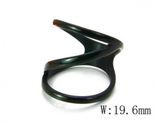 HY 316L Stainless Steel Hollow Rings-HYC16R0158MG