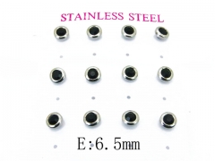 HY Stainless Steel Small Crystal Stud-HY59E0608OE