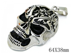 HY Stainless Steel 316L Pendants (Skull Style)-HY06P0848H50