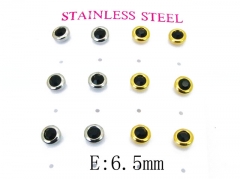 HY Stainless Steel Small Crystal Stud-HY59E0607PL