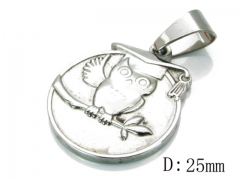 HY 316L Stainless Steel Animal Pendant-HY54P0120JL