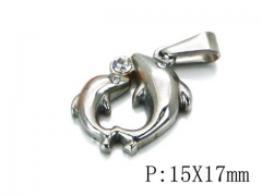 HY 316L Stainless Steel Animal Pendant-HY54P0083JW