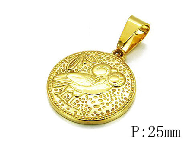 HY 316L Stainless Steel Animal Pendant-HY54P0173KS