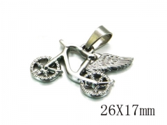 HY Wholesale 316L Stainless Steel Pendant-HY54P0166JLR