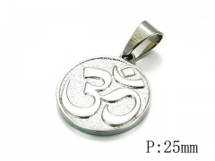 HY Wholesale 316L Stainless Steel Pendant-HY54P0175JLF