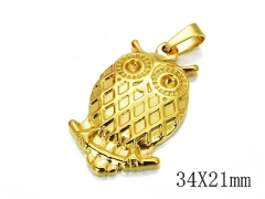 HY 316L Stainless Steel Animal Pendant-HY70P0379LD