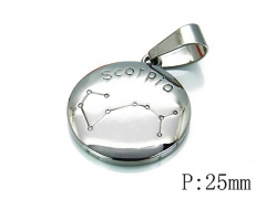 HY Wholesale 316L Stainless Steel Pendant-HY54P0137KA