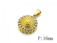 HY Wholesale 316L Stainless Steel Pendant-HY54P0112KA