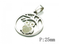 HY 316L Stainless Steel Animal Pendant-HY70P0454JL