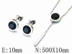 HY 316L Stainless Steel jewelry CZ Set-HY59S1268NX