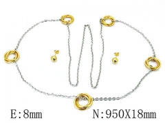 HY 316 Stainless Steel jewelry Set-HY59S1248HMR