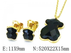 HY 316L Stainless Steel jewelry Bears Set-HY90S0615IEE