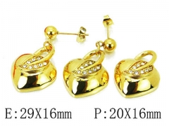 HY 316L Stainless Steel jewelry Set-HY64S1067HLX