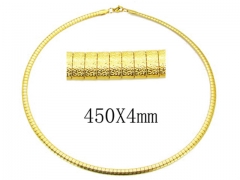 HY Wholesale 316L Stainless Steel Necklace-HY70N0323MZ