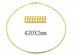 HY Wholesale 316L Stainless Steel Necklace-HY70N0361ML