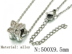 HY Wholesale 316L Stainless Steel Necklace-HY54N0500OA