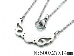 HY Wholesale 316L Stainless Steel Necklace-HY54N0351KQ