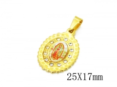 HY Wholesale 316L Stainless Steel Pendant-HY12P0811KLS