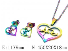 HY 316L Stainless Steel Lover jewelry Set-HY58S0619JW