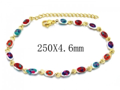 HY Stainless Steel 316L Bracelets (Charm)-HY62B0351LS